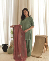 AIRA Luxury Premium Linen 3-Piece Suit – Winter Collection