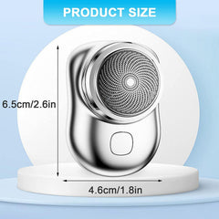 Premium Quality Water Proof Quick Mini 6 Blades Portable USB Rechargeable Cordless Electric Shaver
